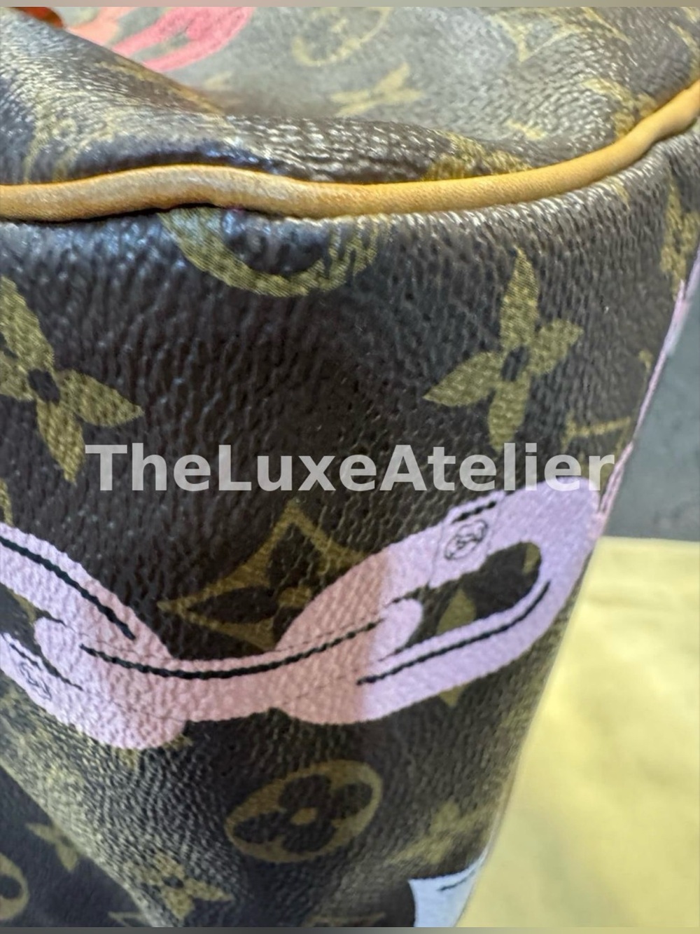 ✨ Louis Vuitton Monogram Bay Speedy 30 Rose Ballerine Poppy – Limited Edition ✨ - Picture 11 of 16